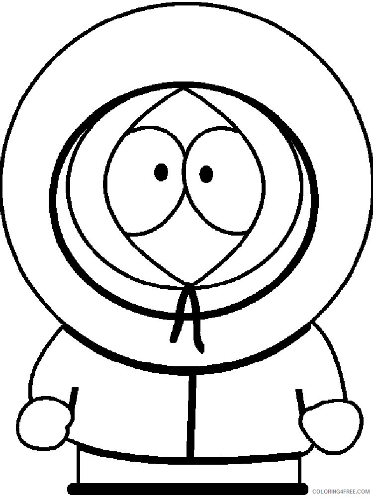 South Park Coloring Pages Cartoons South Park 10 Printable 2020 5886 Coloring4free