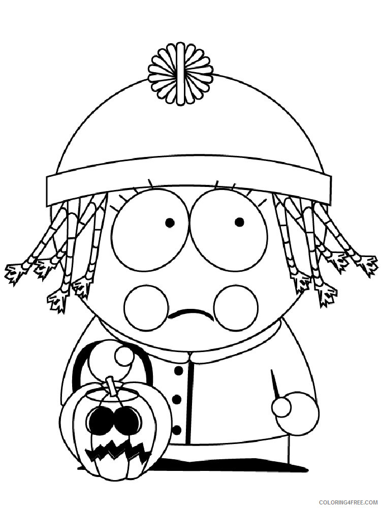South Park Coloring Pages Cartoons South Park 12 Printable 2020 5888 Coloring4free