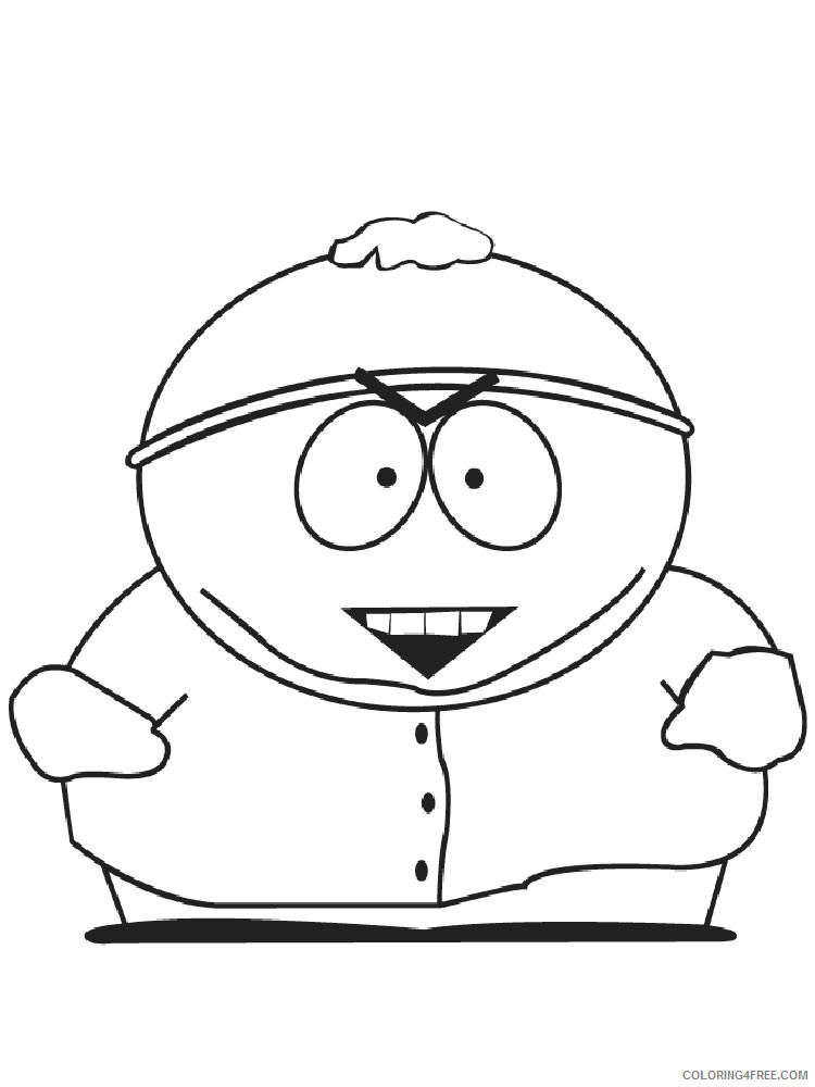 South Park Coloring Pages Cartoons South Park 6 Printable 2020 5892 Coloring4free