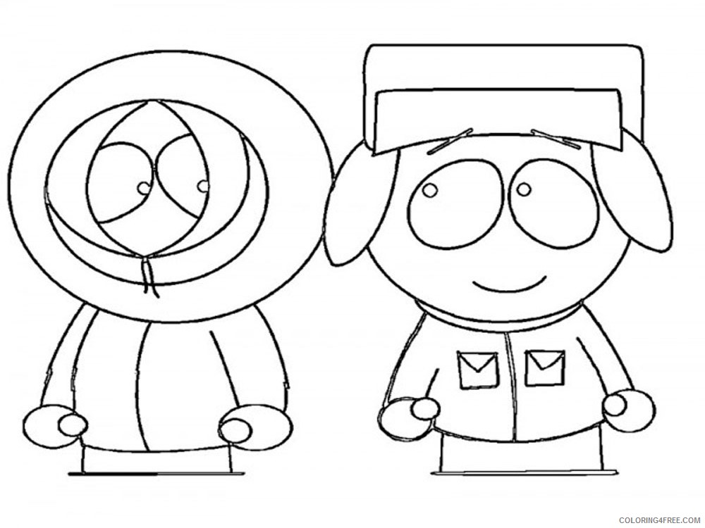 South Park Coloring Pages Cartoons South Park 7 Printable 2020 5893 Coloring4free