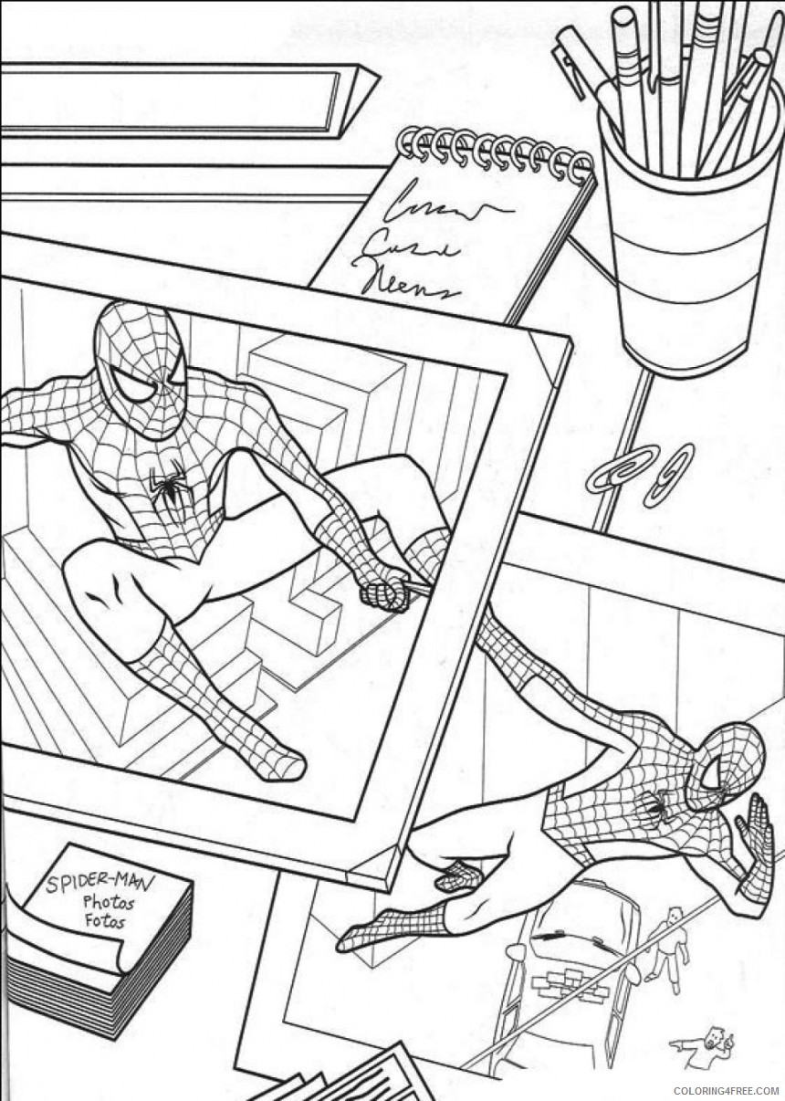 Spider Man Coloring Pages Superheroes Printable 2020 Coloring4free