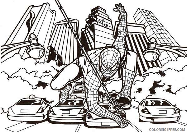 Spider Man Coloring Pages Superheroes Printable 2020 Coloring4free