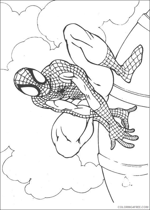 Spider Man Coloring Pages Superheroes Printable 2020 Coloring4free