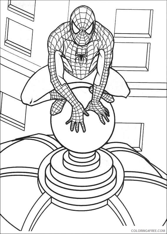 Spider Man Coloring Pages Superheroes Printable 2020 Coloring4free