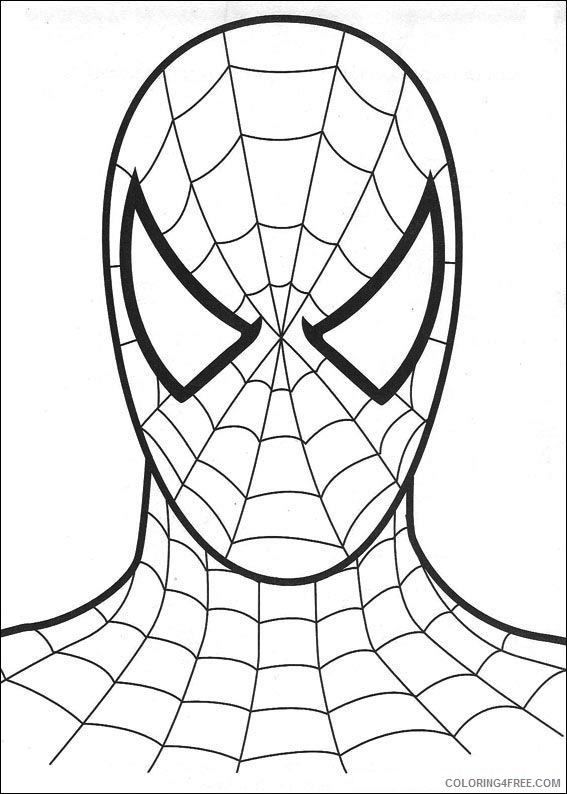 Spider Man Coloring Pages Superheroes Printable 2020 Coloring4free