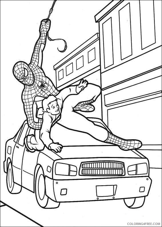 Spider Man Coloring Pages Superheroes Printable 2020 Coloring4free