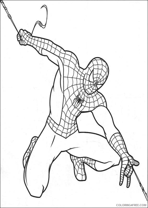 Spider Man Coloring Pages Superheroes Printable 2020 Coloring4free