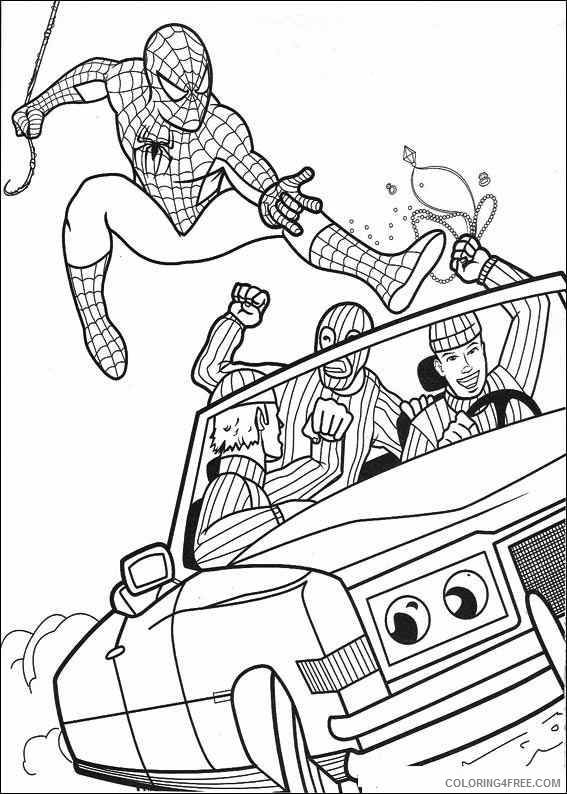 Spider Man Coloring Pages Superheroes Printable 2020 Coloring4free