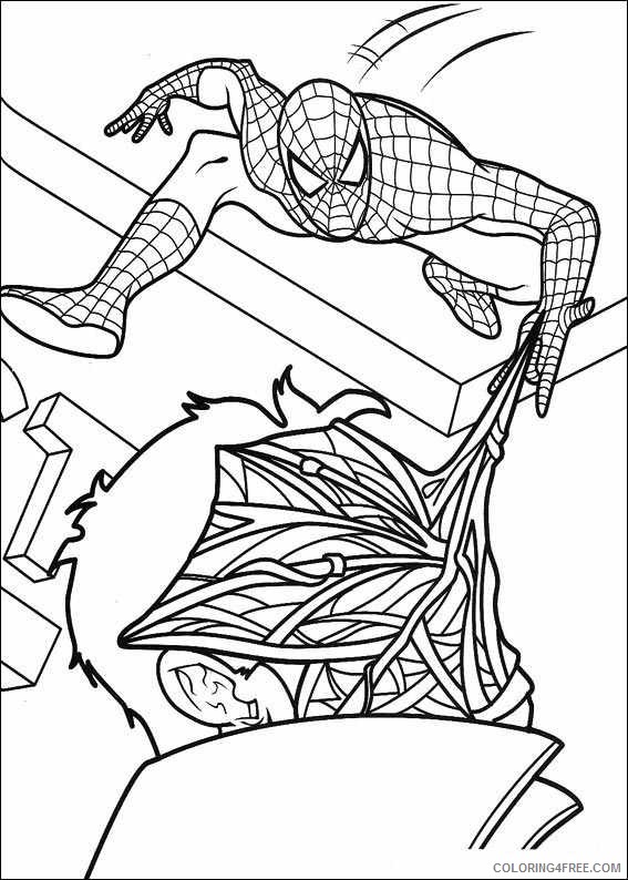 Spider Man Coloring Pages Superheroes Printable 2020 Coloring4free