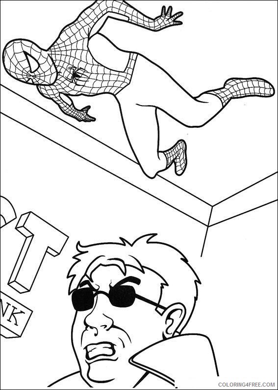 Spider Man Coloring Pages Superheroes Printable 2020 Coloring4free