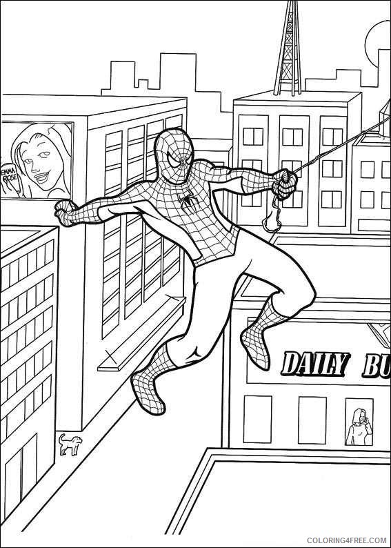 Spider Man Coloring Pages Superheroes Printable 2020 Coloring4free