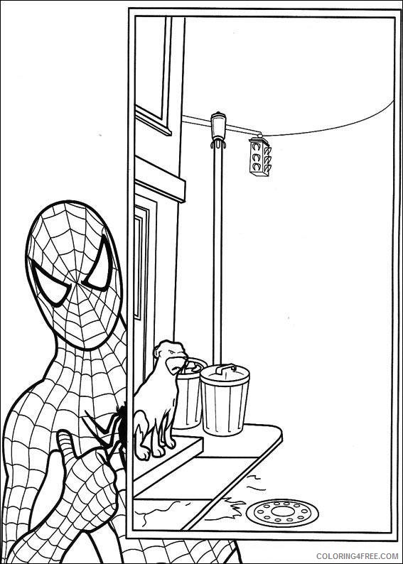 Spider Man Coloring Pages Superheroes Printable 2020 Coloring4free