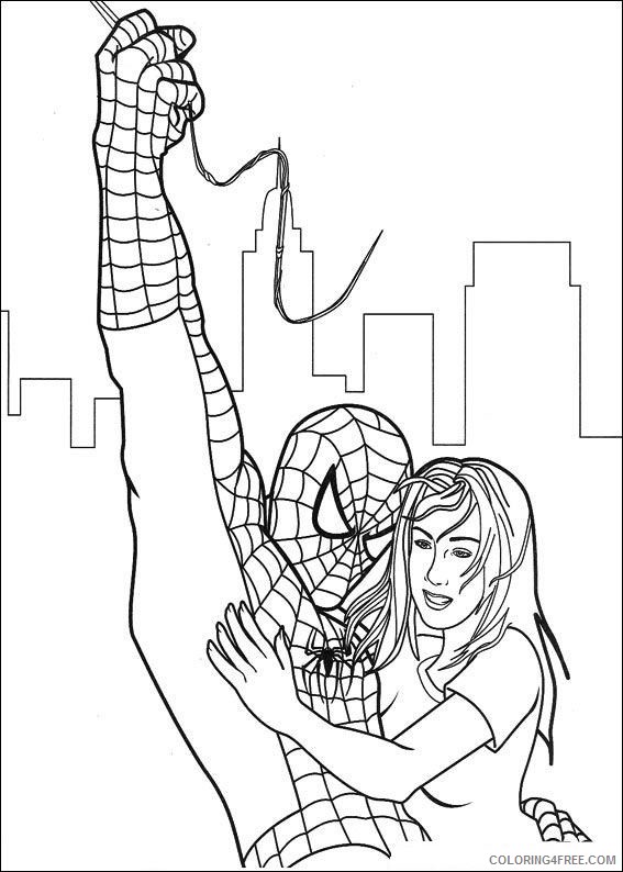 Spider Man Coloring Pages Superheroes Printable 2020 Coloring4free