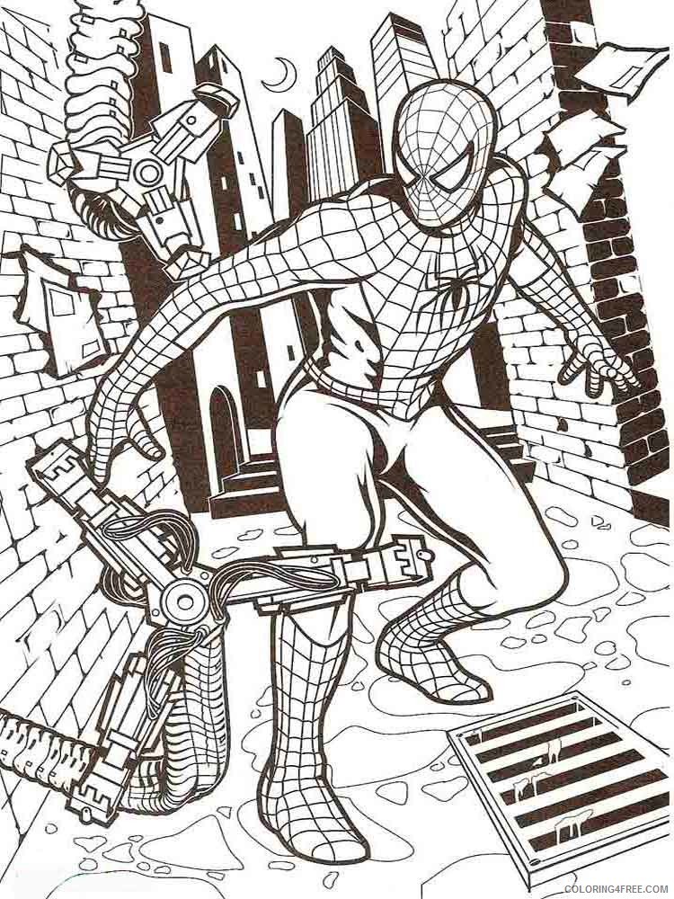 Spider Man Coloring Pages Superheroes Printable 2020 Coloring4free