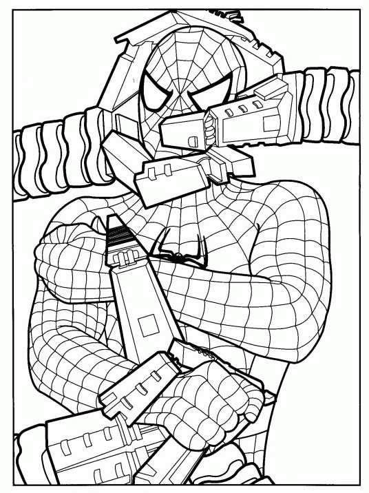 Spider Man Coloring Pages Superheroes Printable 2020 Coloring4free