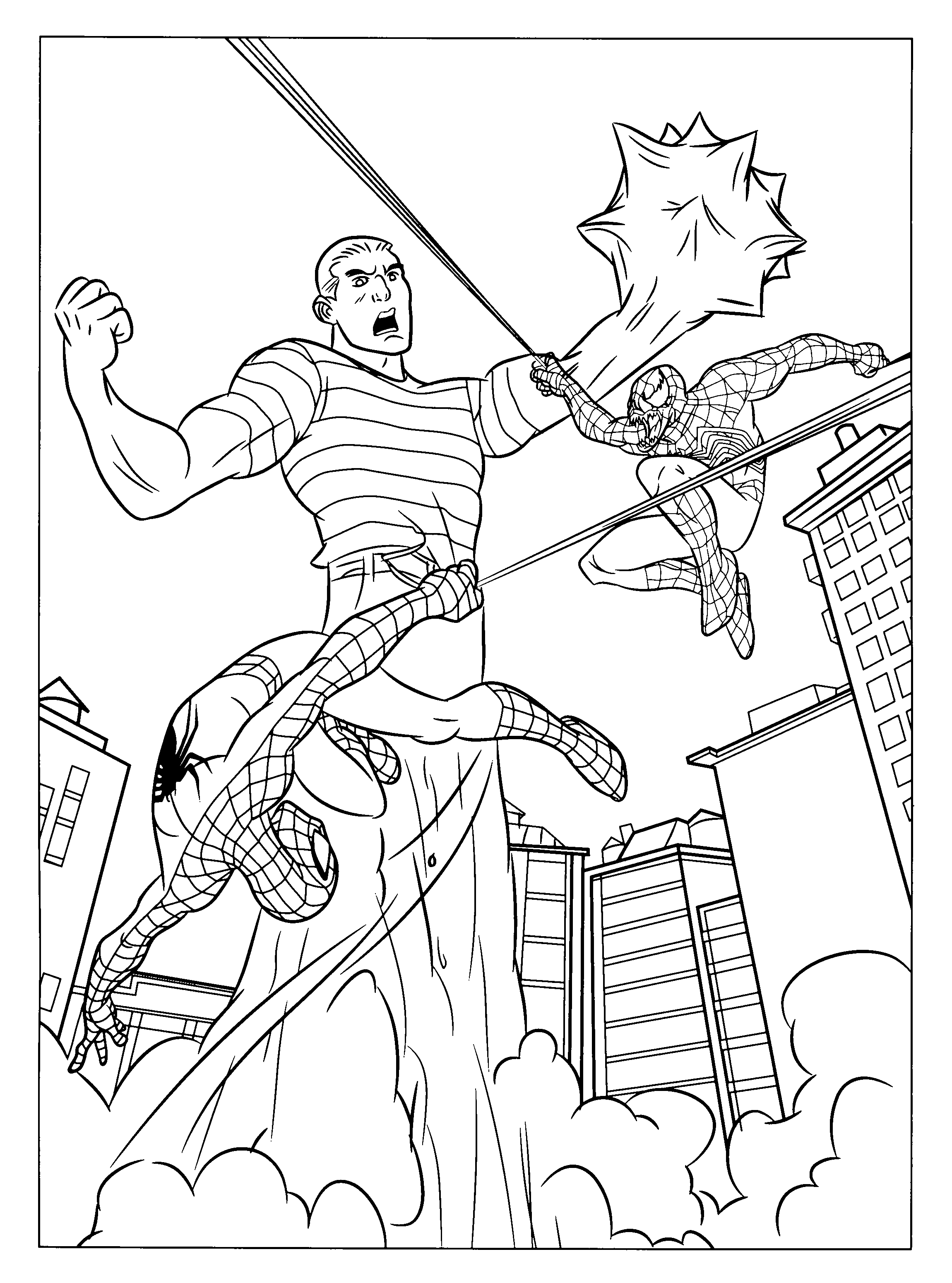 Spider Man Coloring Pages Superheroes Printable 2020 Coloring4free
