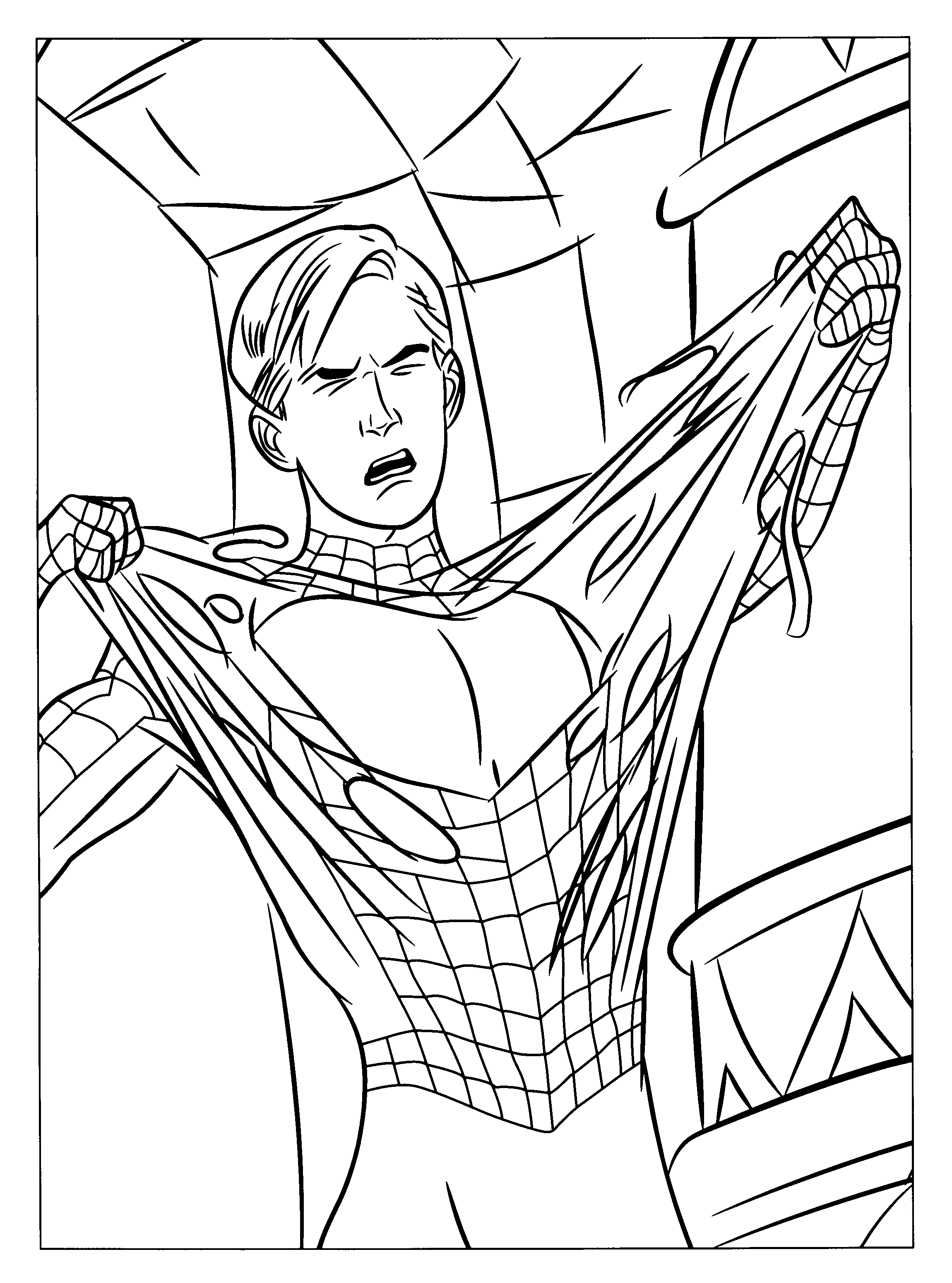 Spider Man Coloring Pages Superheroes Printable 2020 Coloring4free