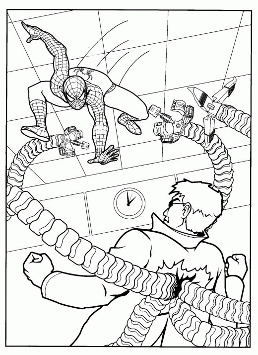 Spider Man Coloring Pages Superheroes Printable 2020 Coloring4free