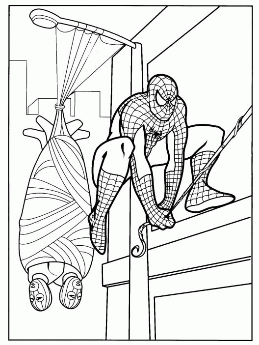 Spider Man Coloring Pages Superheroes Printable 2020 Coloring4free