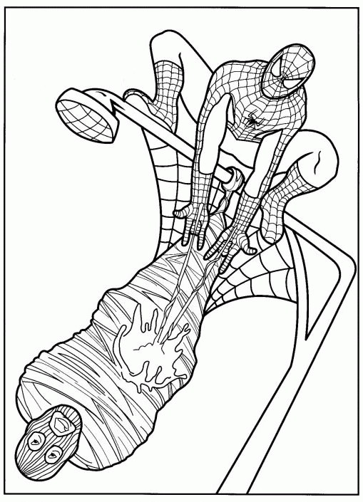 Spider Man Coloring Pages Superheroes Printable 2020 Coloring4free