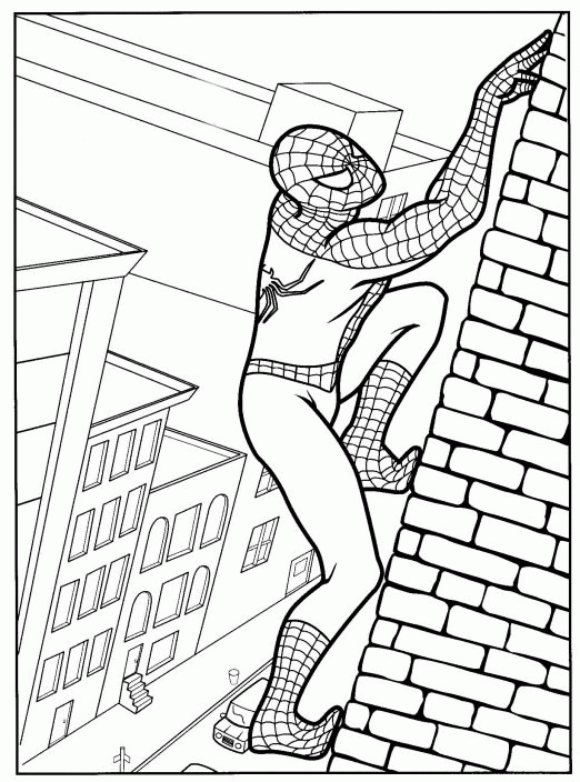 Spider Man Coloring Pages Superheroes Printable 2020 Coloring4free