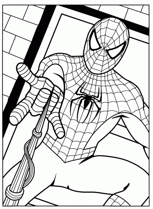 Spider Man Coloring Pages Superheroes Printable 2020 Coloring4free