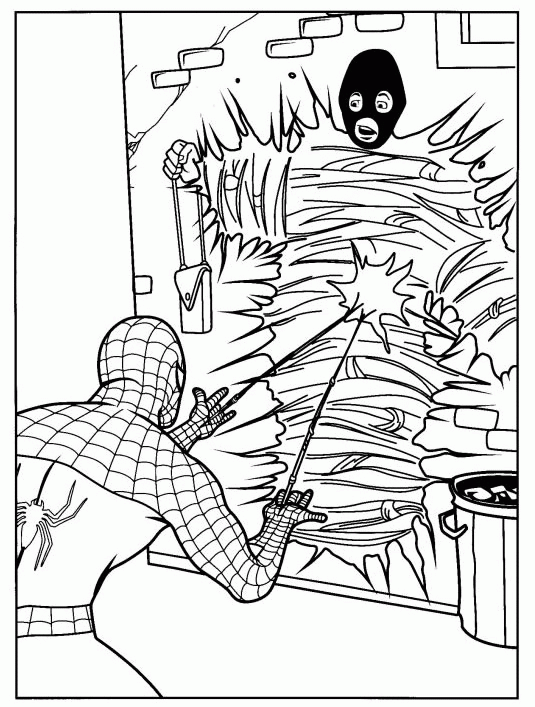 Spider Man Coloring Pages Superheroes Printable 2020 Coloring4free