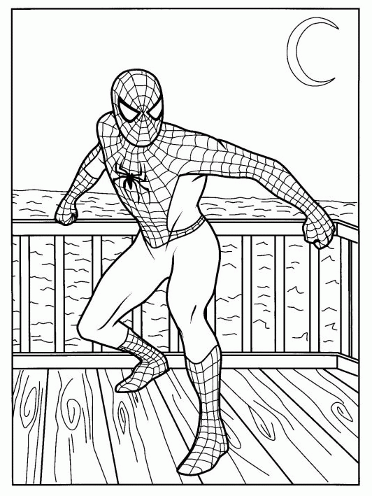 Spider Man Coloring Pages Superheroes Printable 2020 Coloring4free