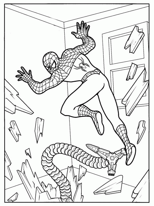 Spider Man Coloring Pages Superheroes Printable 2020 Coloring4free