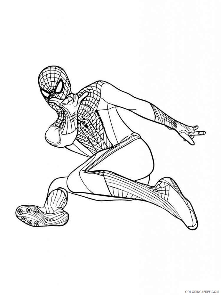 Spider Man Coloring Pages Superheroes Printable 2020 Coloring4free