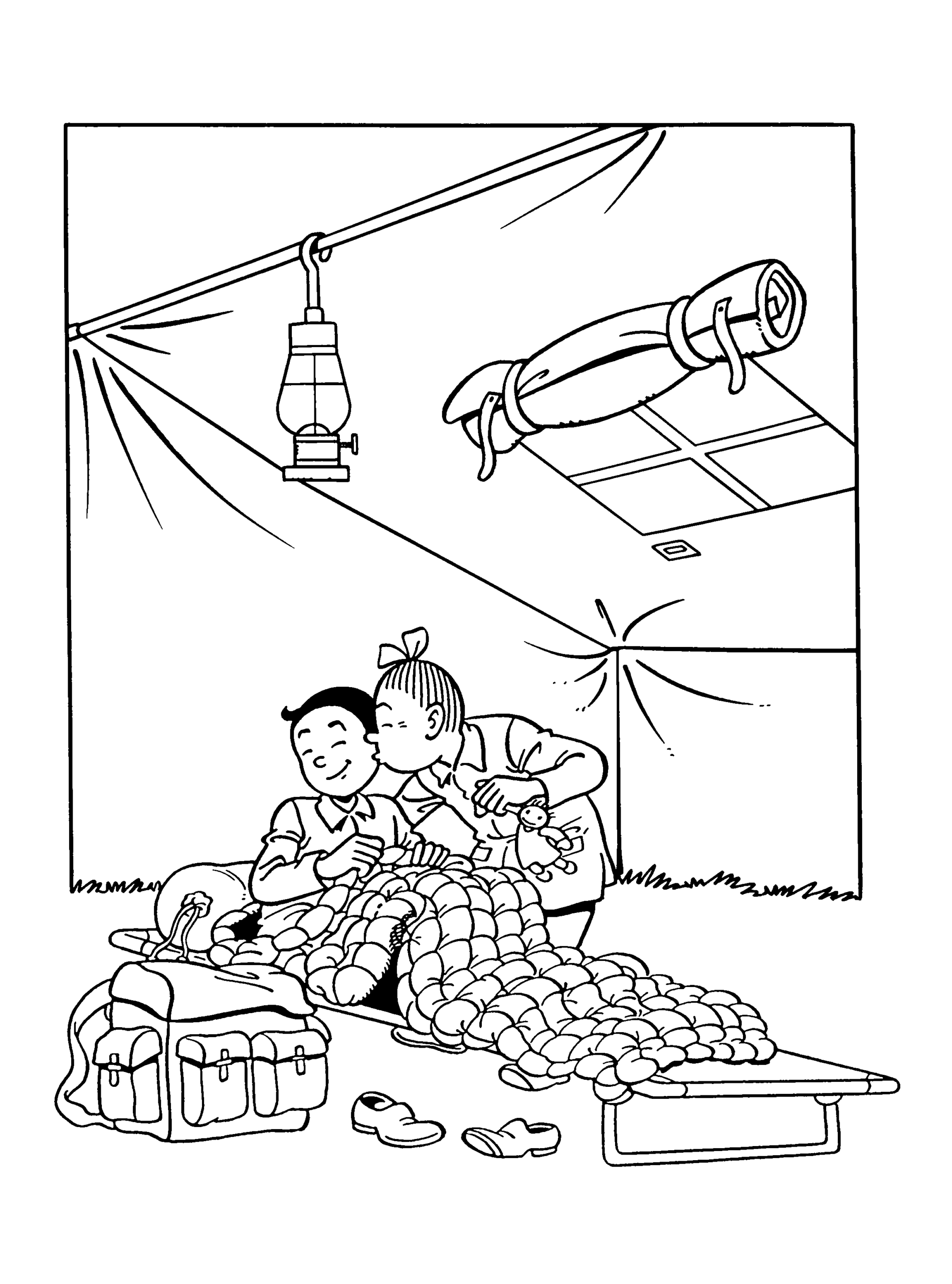 Spike and Suzy Coloring Pages Cartoons spike and suzy 10 Printable 2020 5898 Coloring4free