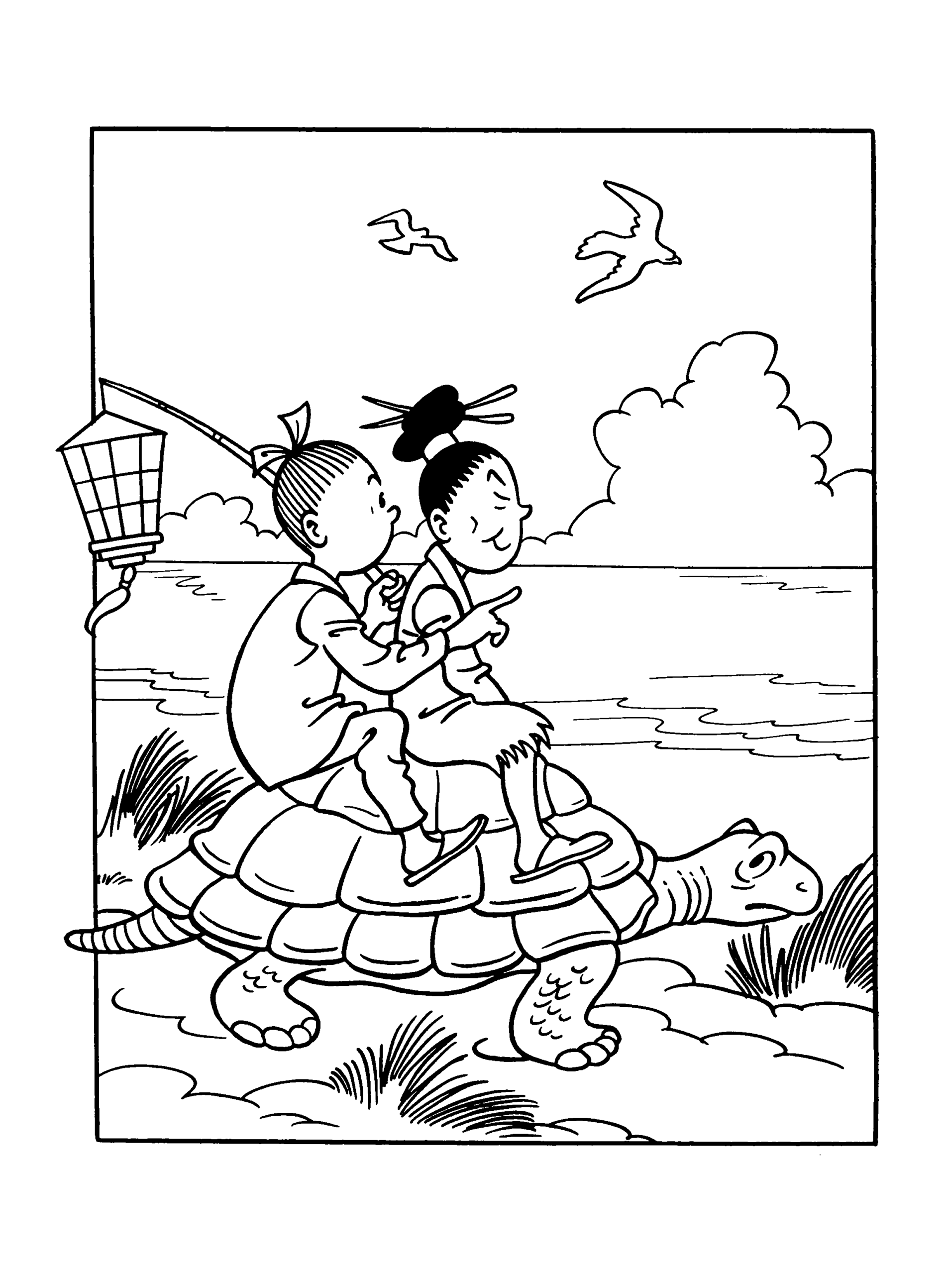 Spike and Suzy Coloring Pages Cartoons spike and suzy 41 Printable 2020 5928 Coloring4free