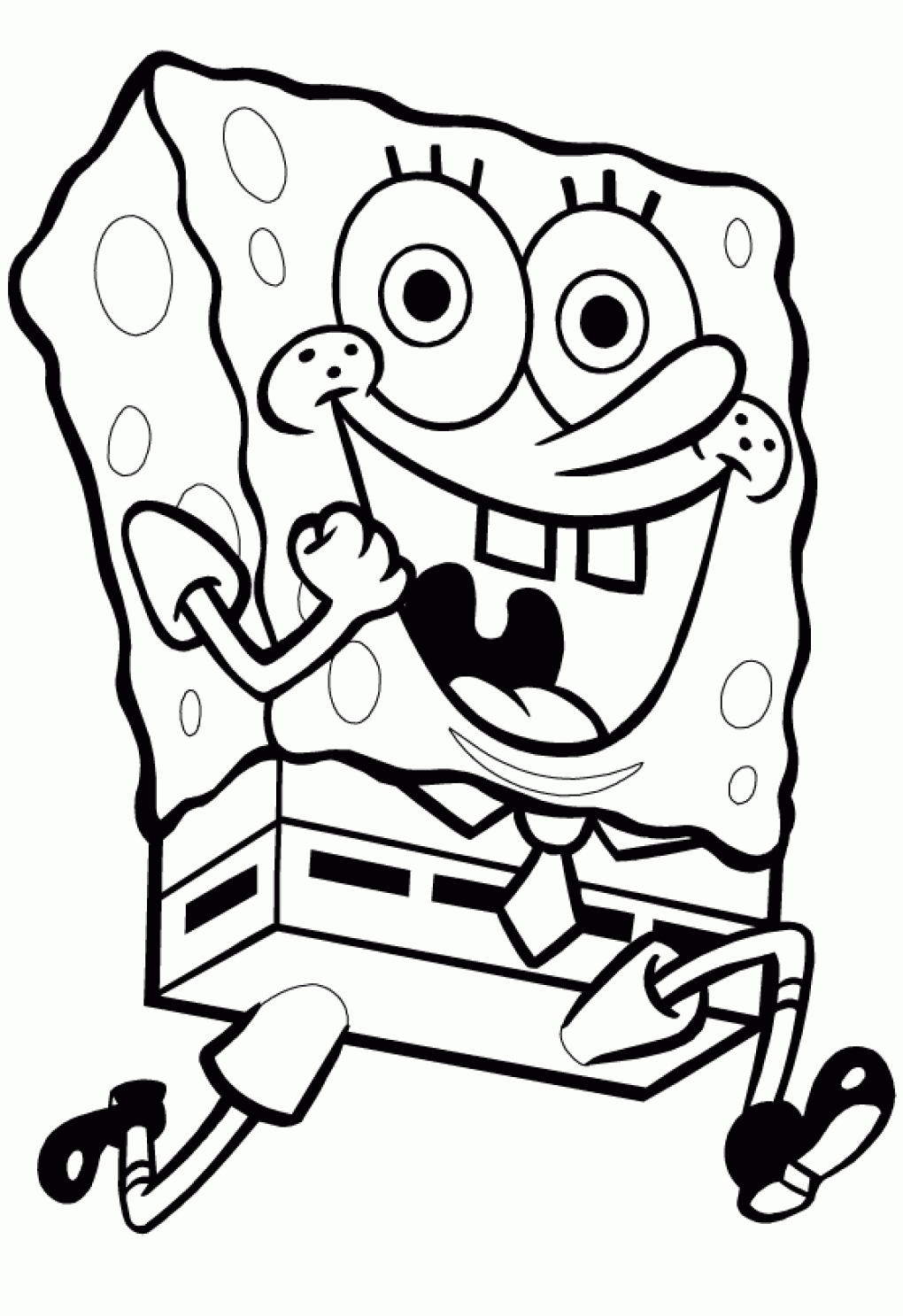 SpongeBob SquarePants Coloring Pages Cartoons Images of Spongebob Squarepants Printable 2020 5960 Coloring4free