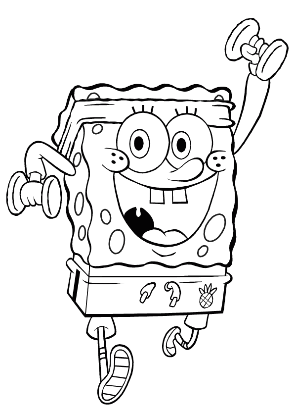SpongeBob SquarePants Coloring Pages Cartoons Pictures of Spongebob Squarepants Printable 2020 5962 Coloring4free
