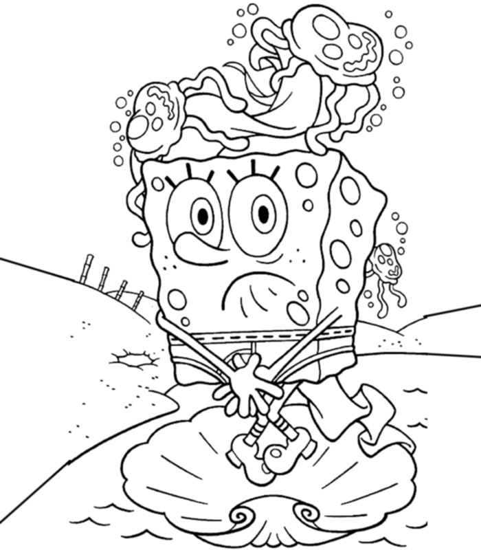 SpongeBob SquarePants Coloring Pages Cartoons Spongebob Squarepants Pictures Printable 2020 6045 Coloring4free