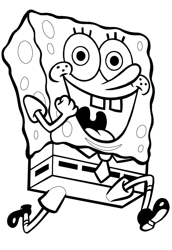 SpongeBob SquarePants Coloring Pages Cartoons spongebob schwammkopf 8nJuP Printable 2020 6038 Coloring4free
