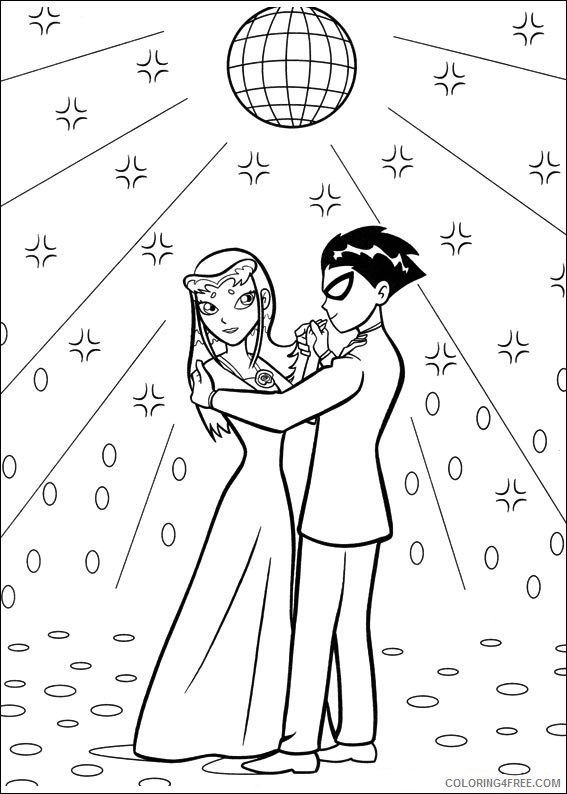 Teen Titans Go Coloring Pages Cartoons Free Teen Titans Printable 2020 6164 Coloring4free