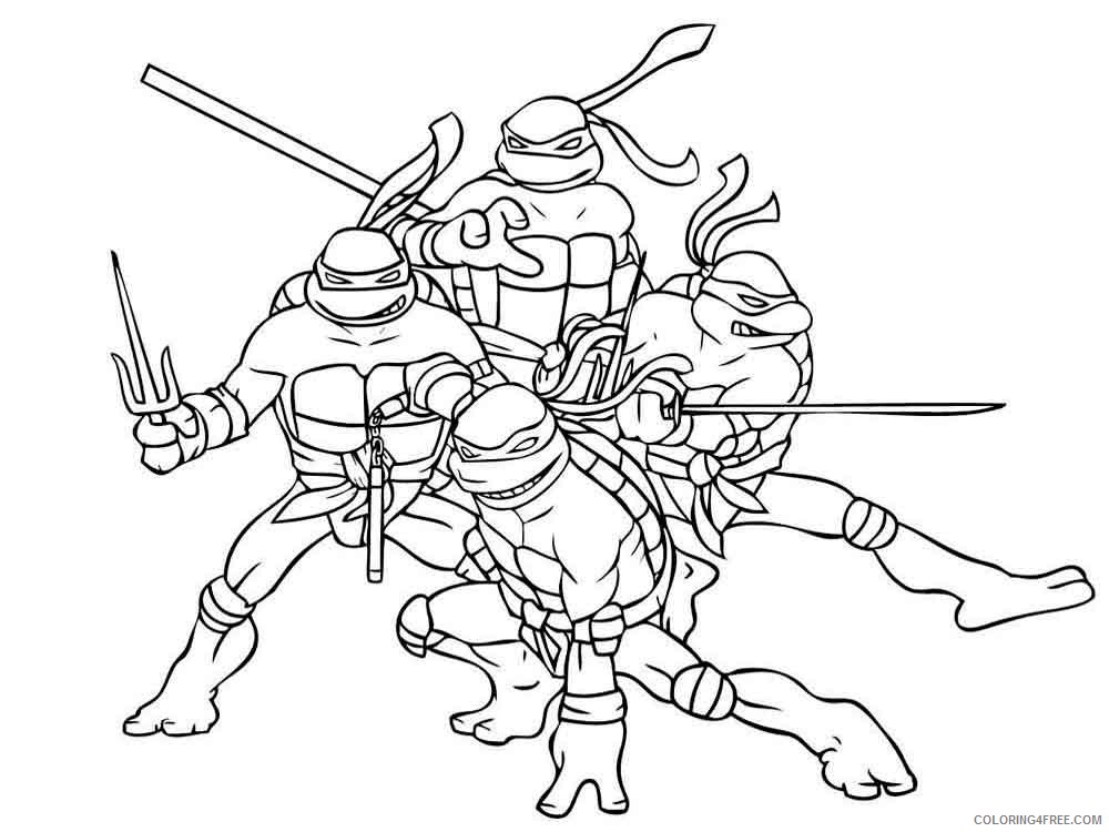 coloring pages printable ninja turtles  coloring pages for kids