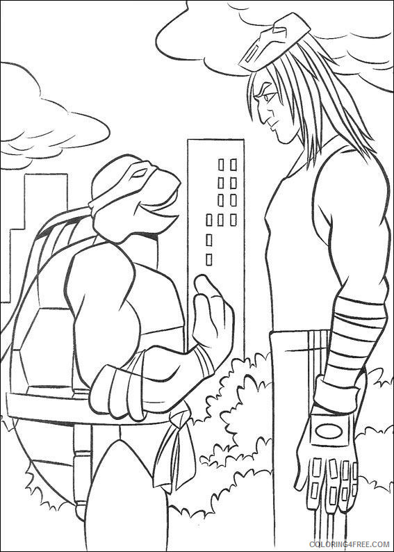 Teenage Mutant Ninja Turtles Coloring Pages Cartoons ninja turtles 5 Printable 2020 6256 Coloring4free