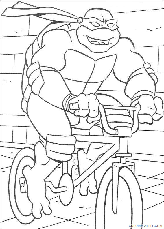 Teenage Mutant Ninja Turtles Coloring Pages Cartoons ninja turtles G7Cjy Printable 2020 6260 Coloring4free