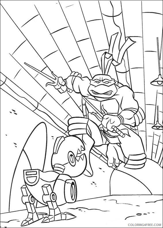 Teenage Mutant Ninja Turtles Coloring Pages Cartoons ninja turtles ZHq1Y Printable 2020 6271 Coloring4free