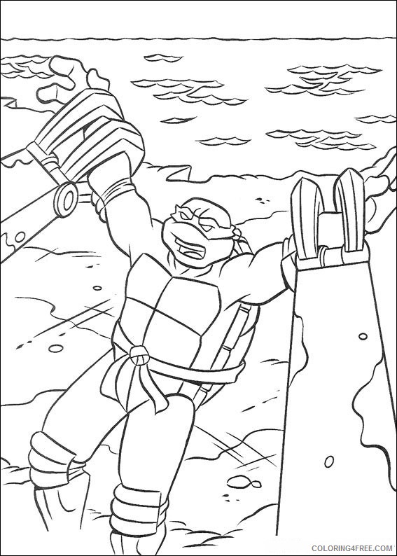 Teenage Mutant Ninja Turtles Coloring Pages Cartoons teenage_mutant_ninja_turtles_coloring5 Printable 2020 6330 Coloring4free