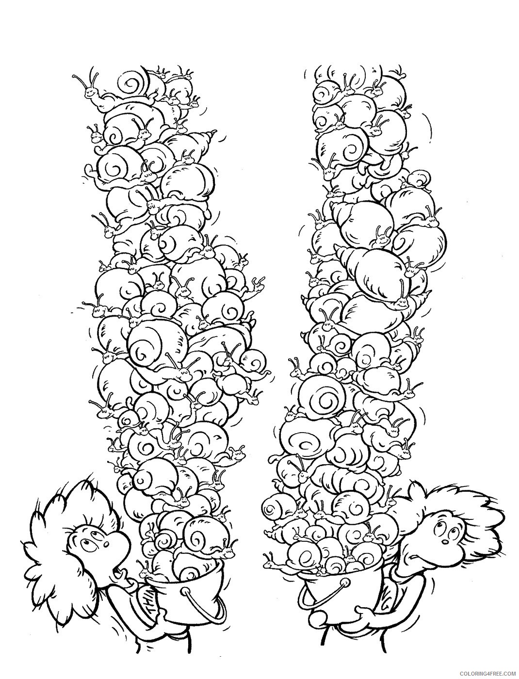 The Cat in the Hat Coloring Pages Cartoons cat_hat_cl_19 Printable 2020 6382 Coloring4free