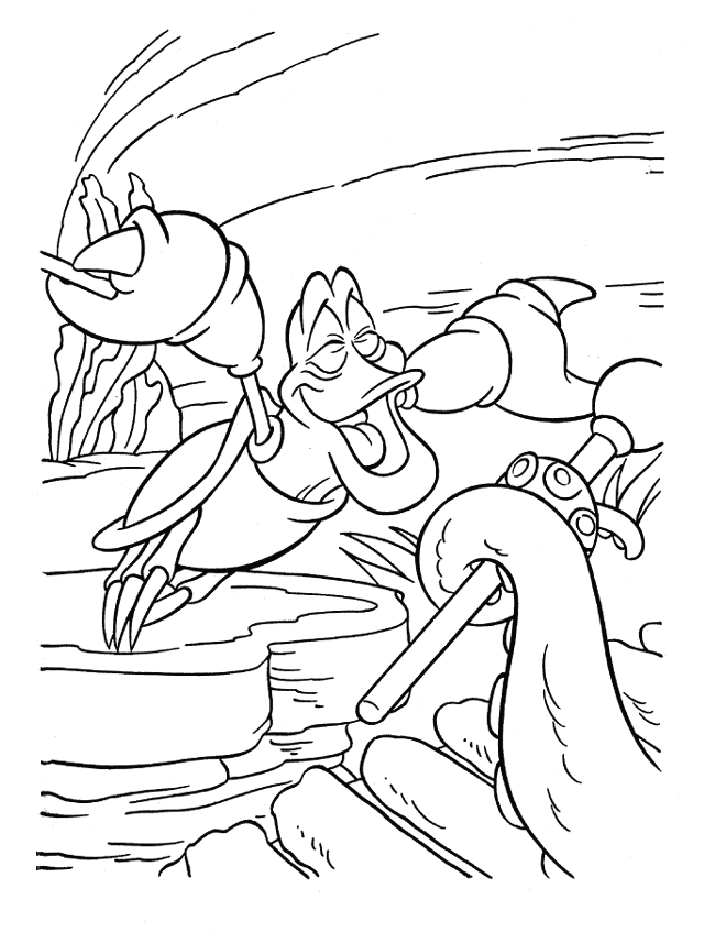 The Little Mermaid Coloring Pages Cartoons the little mermaid 55 Printable 2020 6451 Coloring4free