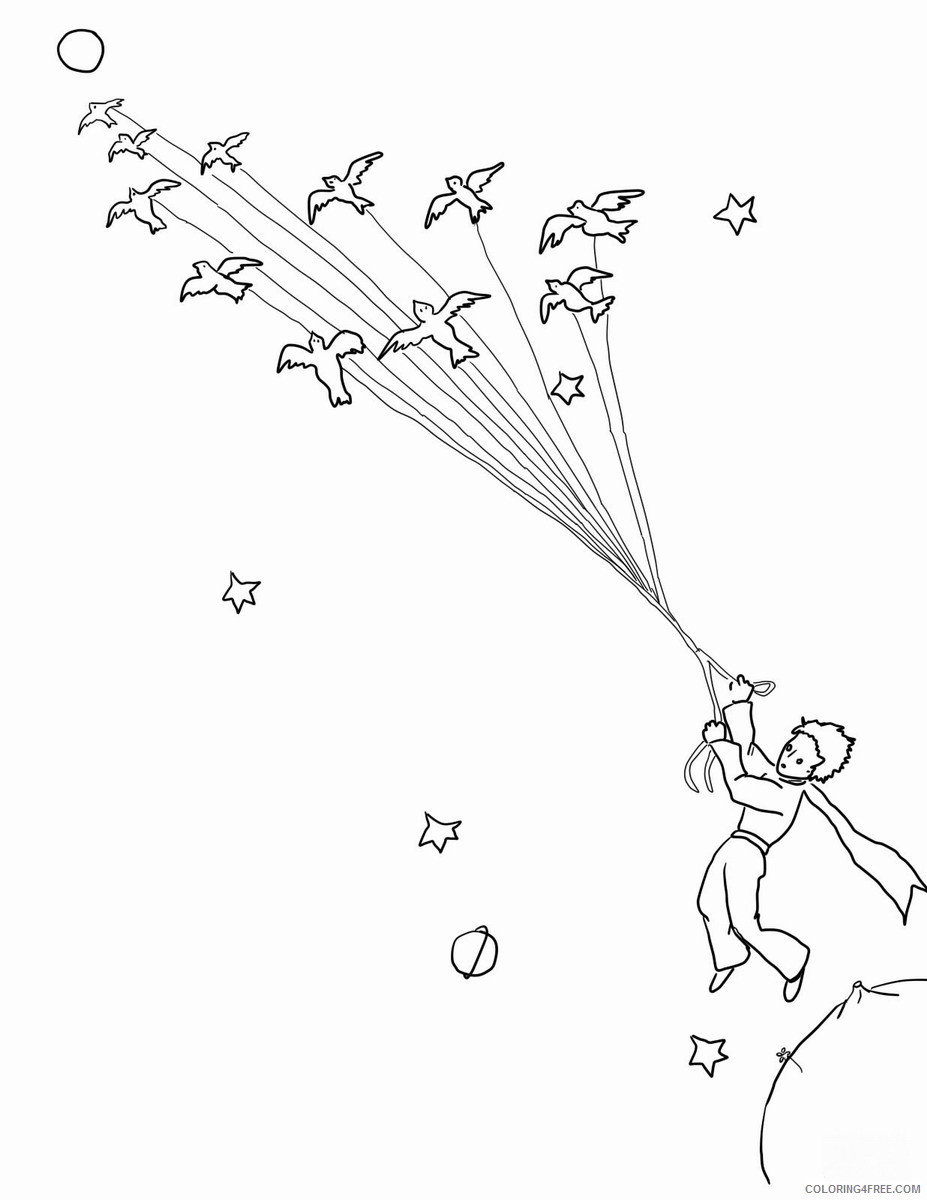 The Little Prince Coloring Pages Cartoons the_little_prince_coloring_12 Printable 2020 6458 Coloring4free