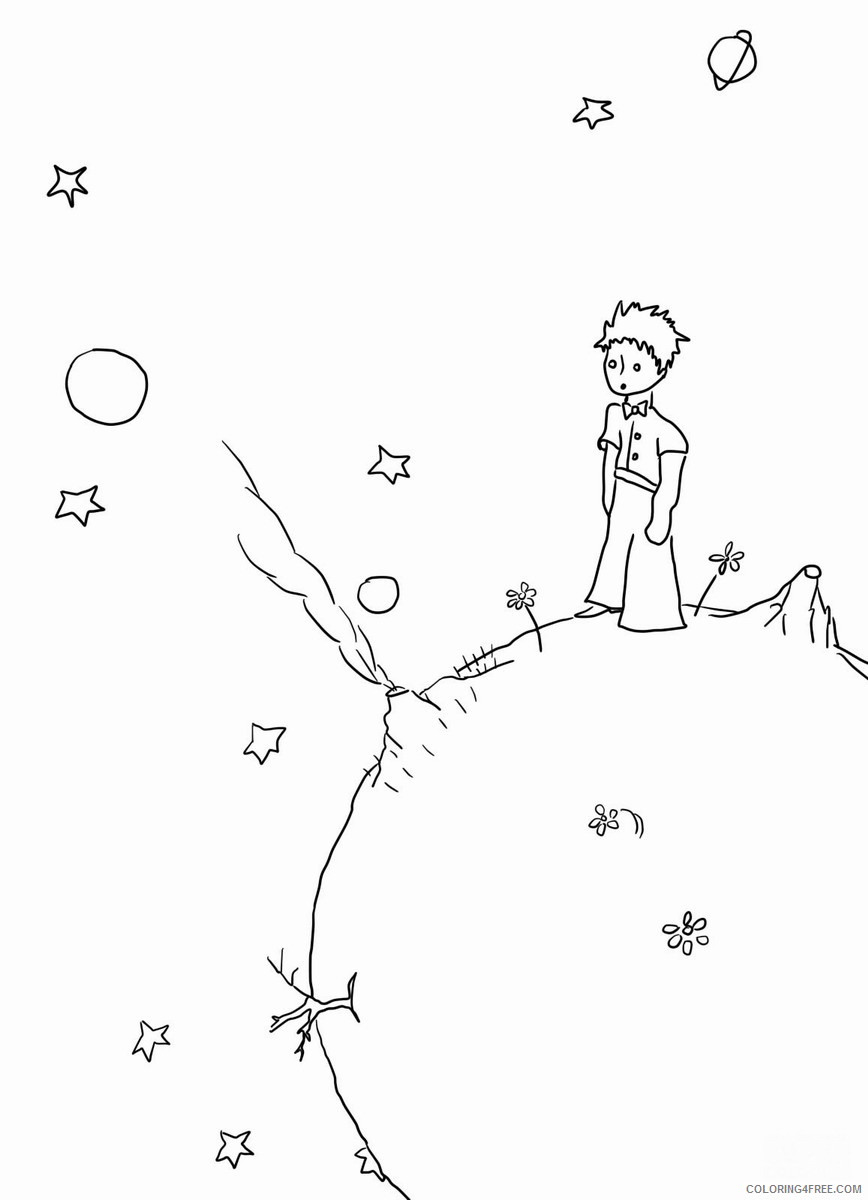 The Little Prince Coloring Pages Cartoons the_little_prince_coloring_13 Printable 2020 6459 Coloring4free
