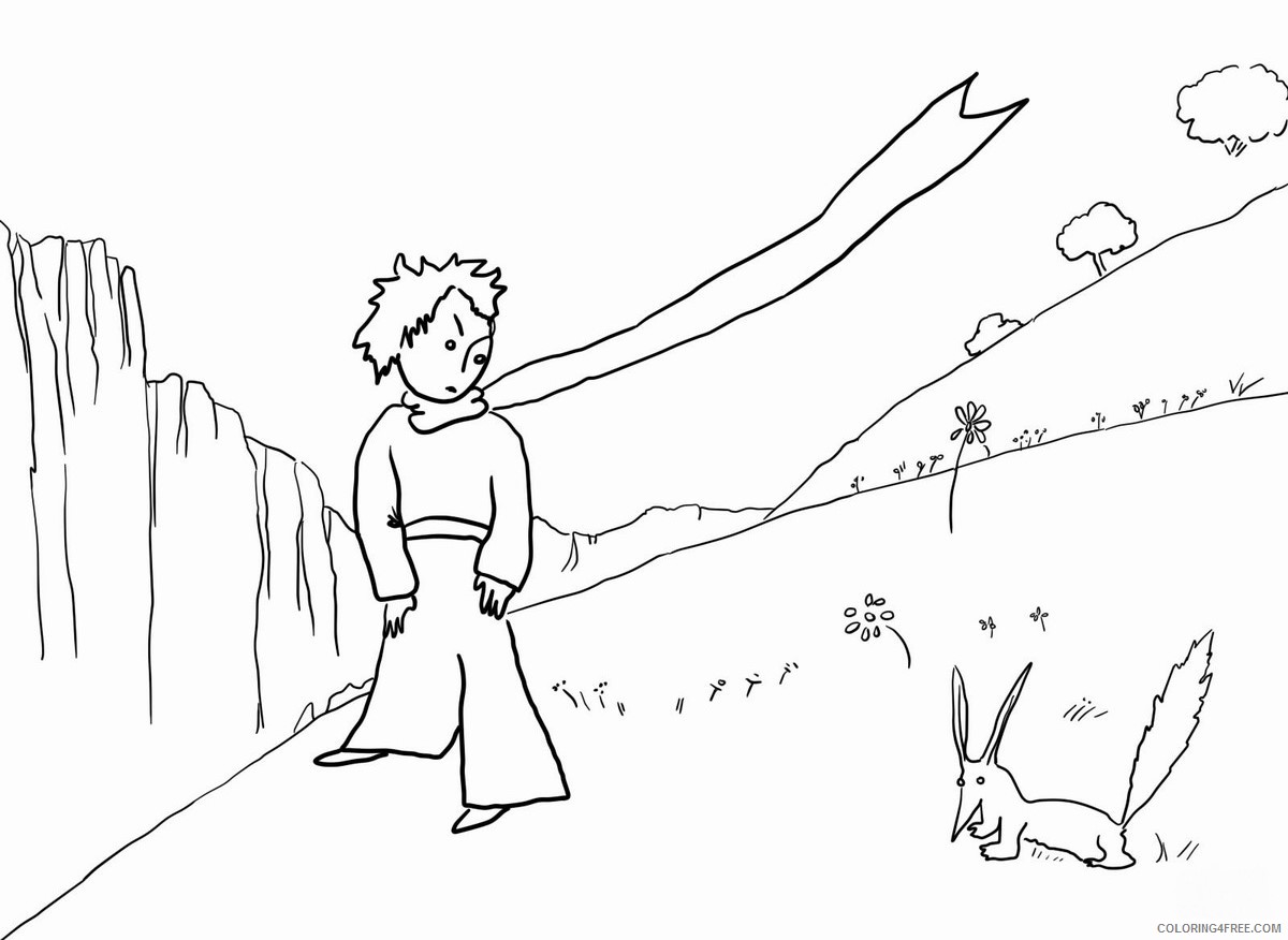 The Little Prince Coloring Pages Cartoons the_little_prince_coloring_14 Printable 2020 6460 Coloring4free