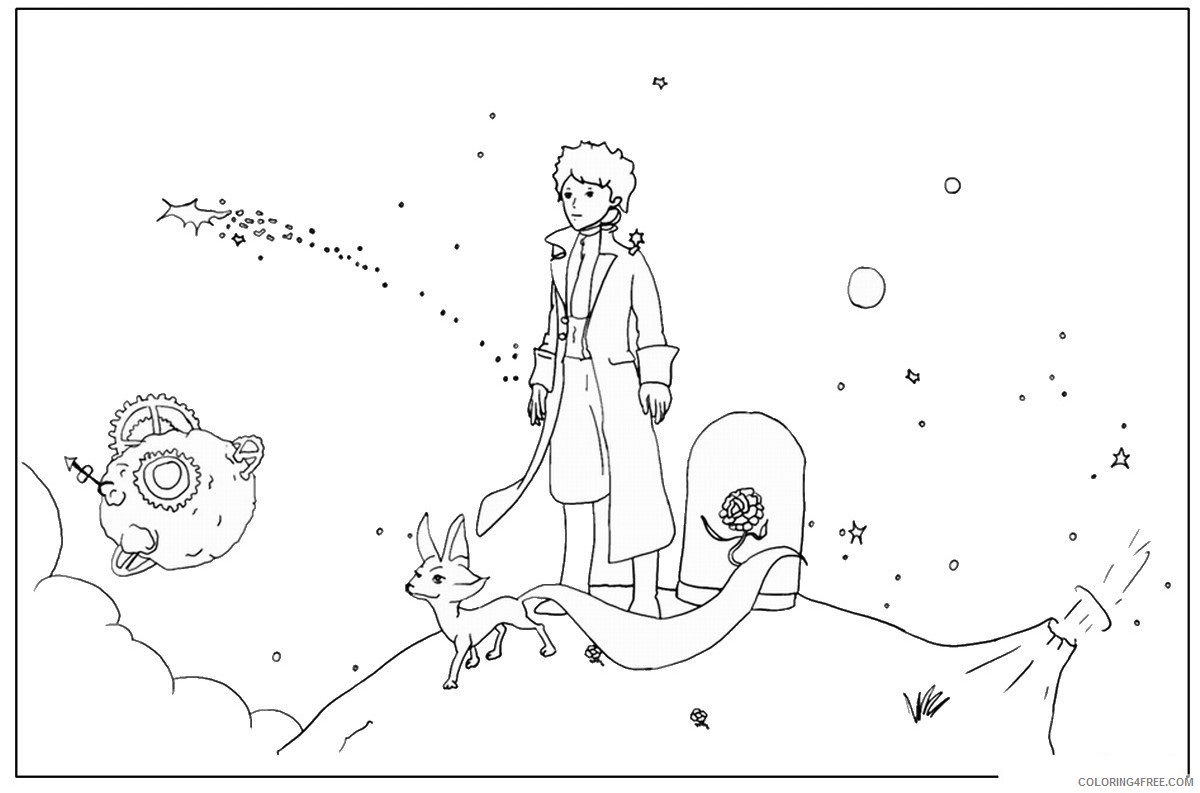 The Little Prince Coloring Pages Cartoons the_little_prince_coloring_7 Printable 2020 6471 Coloring4free