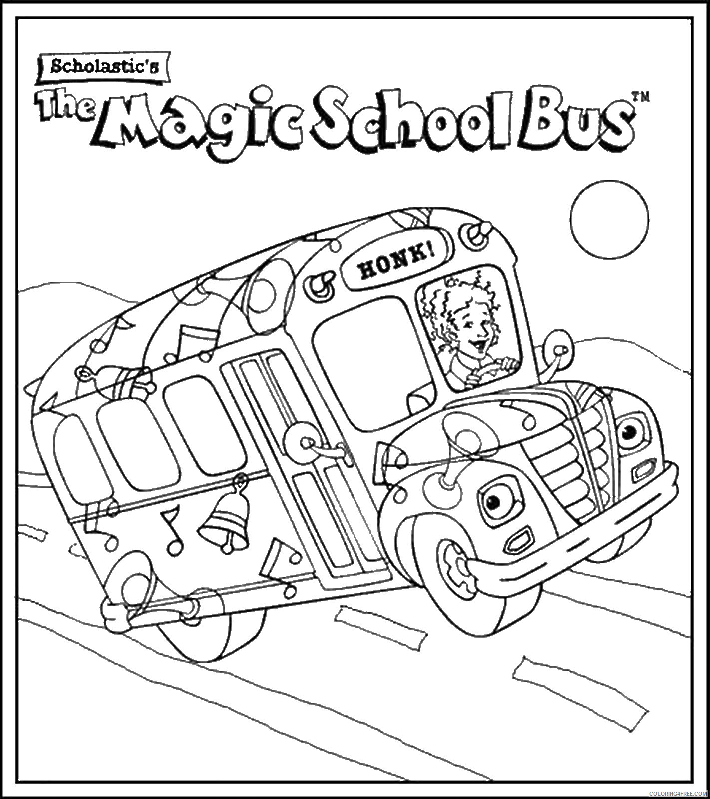 The Magic School Bus Coloring Pages Cartoons magic_school_bus_cl04 Printable 2020 6476 Coloring4free