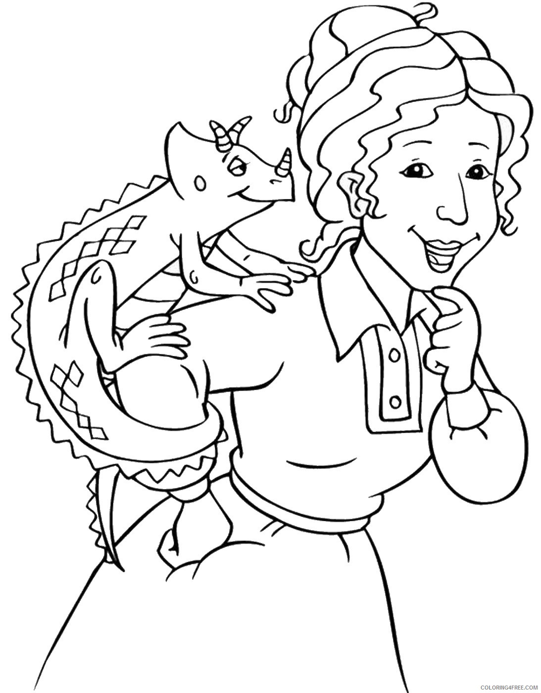 The Magic School Bus Coloring Pages Cartoons magic_school_bus_cl09 Printable 2020 6479 Coloring4free